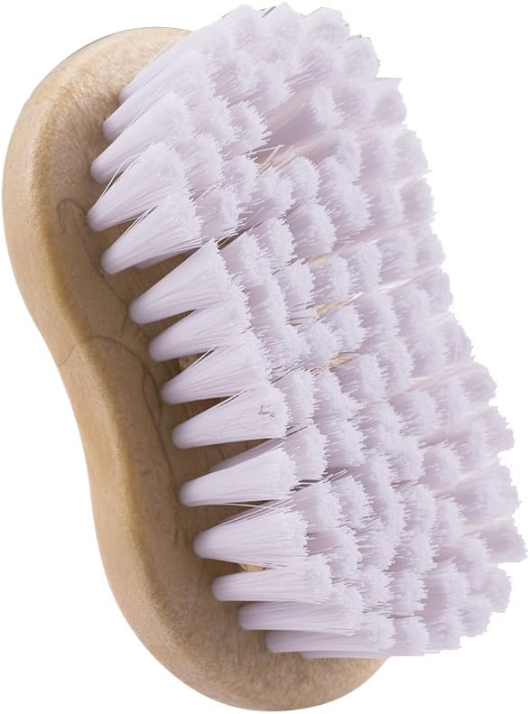 Jacarlife Economy Utility Cleaning Brush- Heavy Duty Scrub Brush With Soft Handle (Peanut shaped) Household Scrub Brush for Cleaning Upholstery Cleaner Car Interior - Image 4