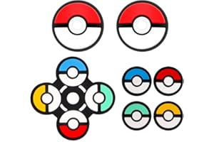 GABXY Switch Joycon Thumb Grip Caps, Silicone Cross D-Pad Button Caps Set Joystick Cover - ABXY Key Buttons Sticker Compatible with Switch/OLED Joy-Con (U-1)