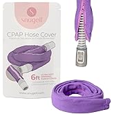 CPAP Hose Cover by Snugell - 6ft Tubing Wrap - Compatible with ResMed, Fisher & Paykel and Other Tubes - Ultra Soft Zippered 