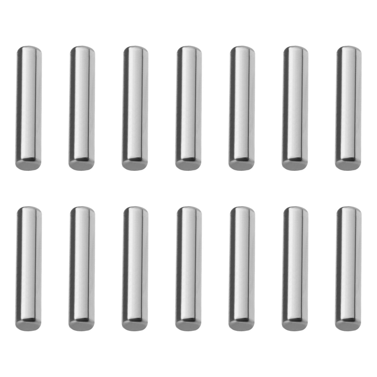 Create idea 30PCS RC Wheel Hex Drive Adaptor Pin Compatible with 1/10 Rc Car 12mm Hex Hub for RC Spare Part RC Car Upgrade Parts Metal Silver