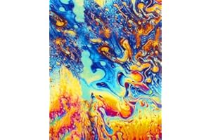STCOLOR ST Color Art006-4-Water Transfer Printing/Hydrographics/Hydro Dipping Film-Abstract Oil Painting-50cm Widthx400cm Length