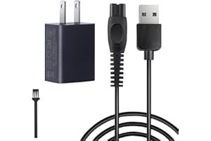 KOPBTBOY 5V Charger for Philips Electric Shaver, Replacement Charger for Philips Norelco One Blade QP2724 QP2834 QP1324 MG5910 MG7910 MG9510 MG9520 PQ888 PQ889 (Only Fit for 5V,Not All Models) ﻿