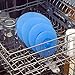 Silicone Lids Extra Large Blue Set of 6 Sturdy Suction Seal Covers. Universal fit for Pots, Fry Pans, Cups and Bowls 5