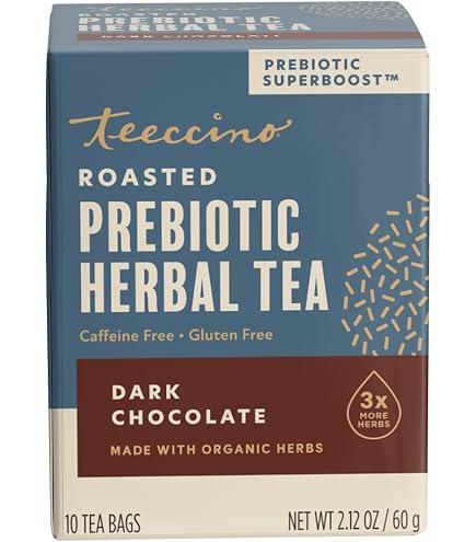 Amazon.com : Teeccino Holiday Herbal Tea Sampler Assortment