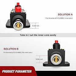 Nilight 150A Inline Circuit Breaker Resettable