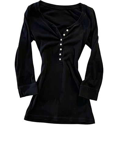 Amazon.com: XPONNI Y2K Floral Embroidered Long Sleeve Shirt 90S
