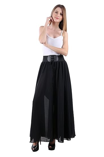 long black skirt amazon