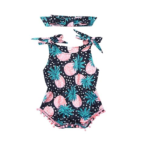 pineapple print jumpsuit