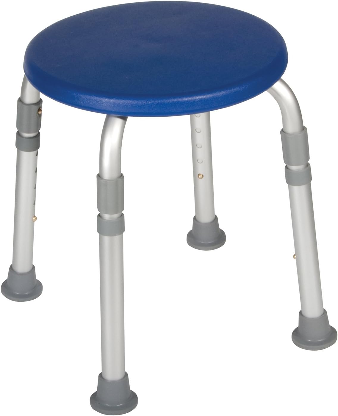 Drive Medical Adjustable Height Bath Stool, White: Health & Personal Care