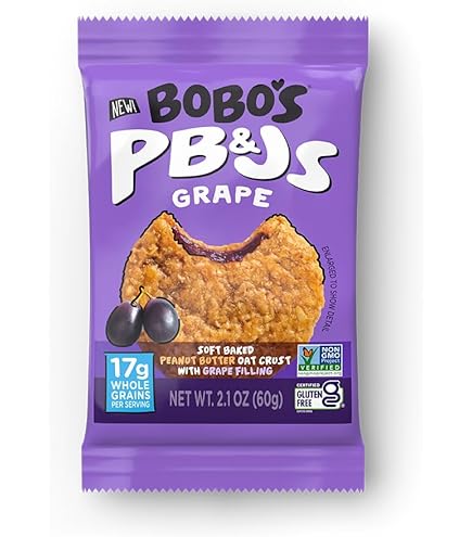 Amazon.com: Trader Joe's Gluten Free PB&J Bars (Pack of 2)