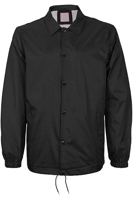 Button Up Windbreaker Coach Jacket 