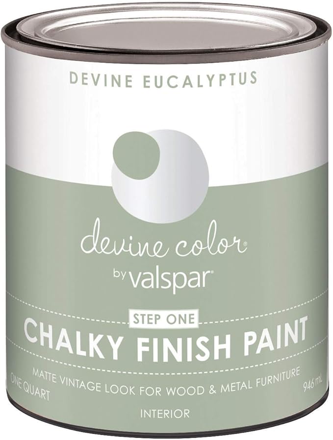 Valspar 104.0030757.005 Chalky Finish Paint, Eucalyptus