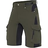 XKTTAC Men's Outdoor Quick Dry Lightweight Stretchy Shorts for Hiking, Tactical, Camping, Travel with 6 Pockets