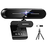 DEPSTECH DW40 4K Webcam, Dual Microphone Autofocus