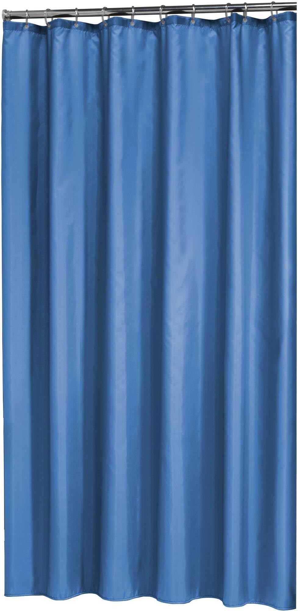 Sealskin Madeira Shower Curtain, Polyester, Blue, 180 x 200 cm