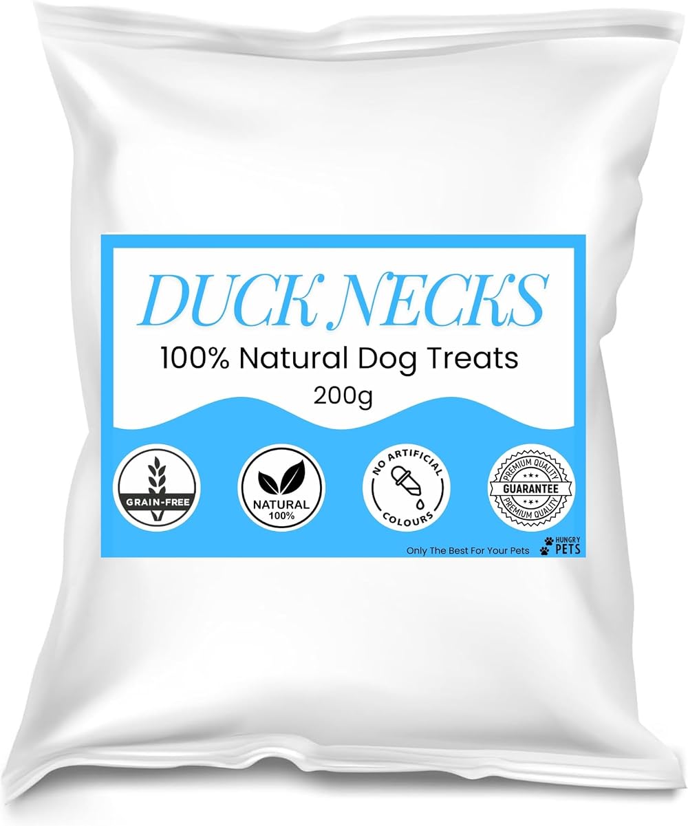 Hungry Pets Premium Natural Dog Treat Duck Neck 200g