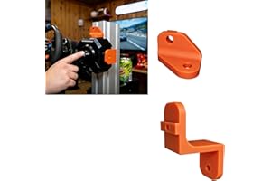 Emergency Stop Button Mount for Fanatec DD1 DD2-8020 Profile Bracket for Podium Kill Switch, Sim Racing Rig Accessory