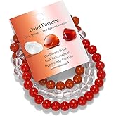 Vinswet Healing Crystal Bracelets for Women Men 8mm Tiger Eye Hematite Black Obsidian Natural Stone Beaded Stretch Bracelet Triple Protection Handmade Gemstone Reiki Spiritual Jewelry Gifts