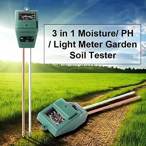 JIYADigital 3 in 1 Flowers Soil Water Light Tester Sensor Monitor for Aquarium