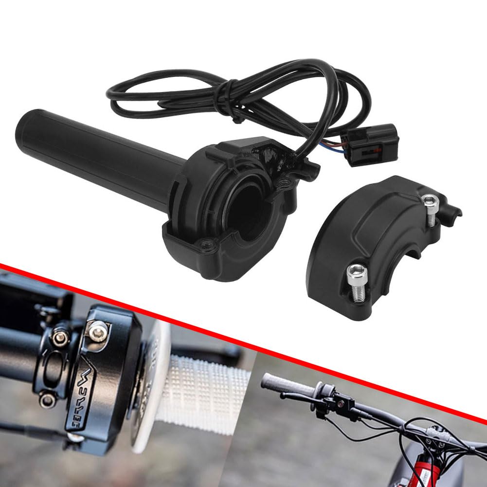 Photo 1 of Throttle Grips Surron Throttle Handle & Rolling Bearing JXMOTONG Throttle Grips with Throttle Cable Throttle Kit for Electrice Dirt Bike Sur-Ron/Surron/Light Bee/Sur Ron S/Surron X / X160/X260