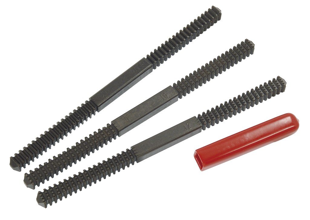 WEO Double Ended Thread File Set 3 Piece from Lang for SAE & Metric