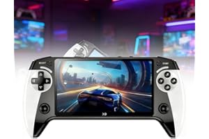 SAROOT X9 Retro Handheld Game Console,Retro Game Console,64gb with 5.5-Inch HD IPS Screen,20000+ Built-in Games,Handheld Emulator Supports Connection to TV Output,Bluetooth Controller(1pc)