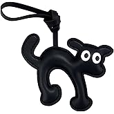 PLwelth Cute Bag Charms Leather Animal Keychain for Women Girls Kawaii Bag Charm Accessories for Purse Handbag Backpack Decor