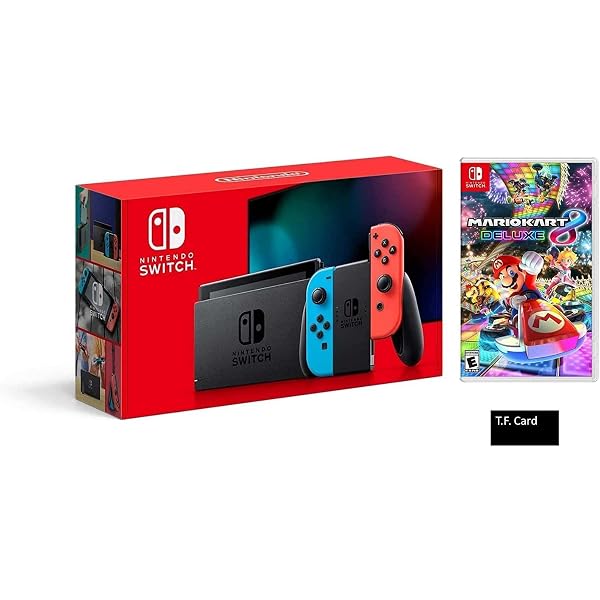 Amazon.com: Nintendo Switch Deluxe Holiday Bundle: Neon Blue and Amazon.com: Nintendo Switch Deluxe Holiday Bundle: Neon Blue and