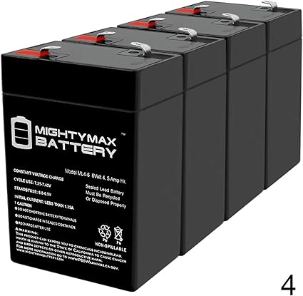 Amazon Com Mighty Max Battery Ml4 6 6v 4 5ah Replaces Mojo