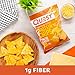 Quest Nutrition Tortilla Style Protein Chips, Nacho Cheese, Low Carb, Gluten Free, Baked, 1.1 Ounce (Pack of 8)