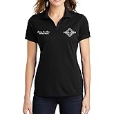 INK STITCH Women Lst640 Custom Embroidery Personalized Logo Texs Mesh Cool Fit Polo Shirts