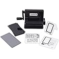 Sizzix Portable Manual Die Cutting & Embossing Machine for Arts & Crafts, Scrapbooking & Cardmaking, 2.5” Opening, One Size, Tim Holtz Sidekick Starter Kit