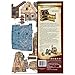 KERANOVA Clever Paper Medieval Town School 3D Puzzle, 16.5 x 14 x 11 cm