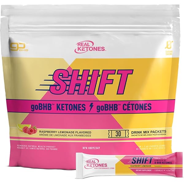 Real Ketones SHIFT goBHB Ketones | Black Cherry Flavour | 30 Drink