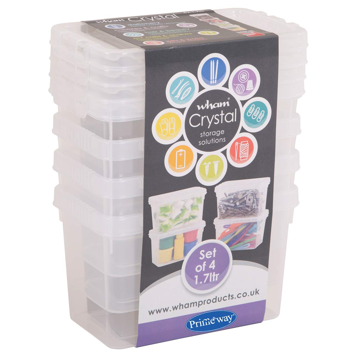 Primeway Polypropylene Wham Crystal Food Savers Plastic Diy
