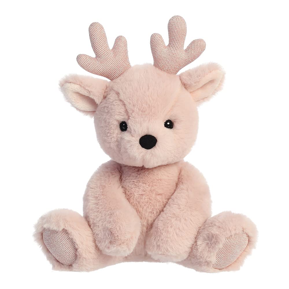 Aurora, 74116, Merry Reindeer, 9.5In, Soft Toy, Pink