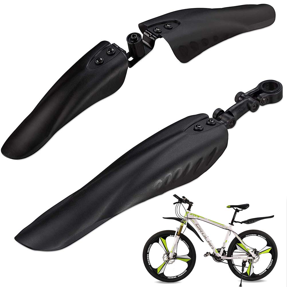 Bicycle Mudguard Set Splash Protection for Front and Rear Mudguard for 24-28 inches Bicycles MTB Mountain Bike