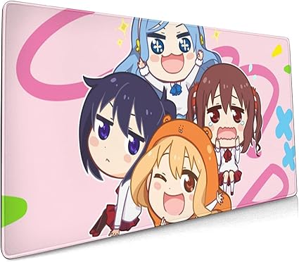 Amazon 干物妹 うまるちゃん 9 大型ゲーム用 防水 マウスパッド 男女兼用 滑らないベース 快適 折りたたみ式マット デスクトップ ノートパソコン キーボード コンソールなどに使用 完璧で正確なスムーズ操作体験をお楽しみください 90x40cm Unbeanded マウス