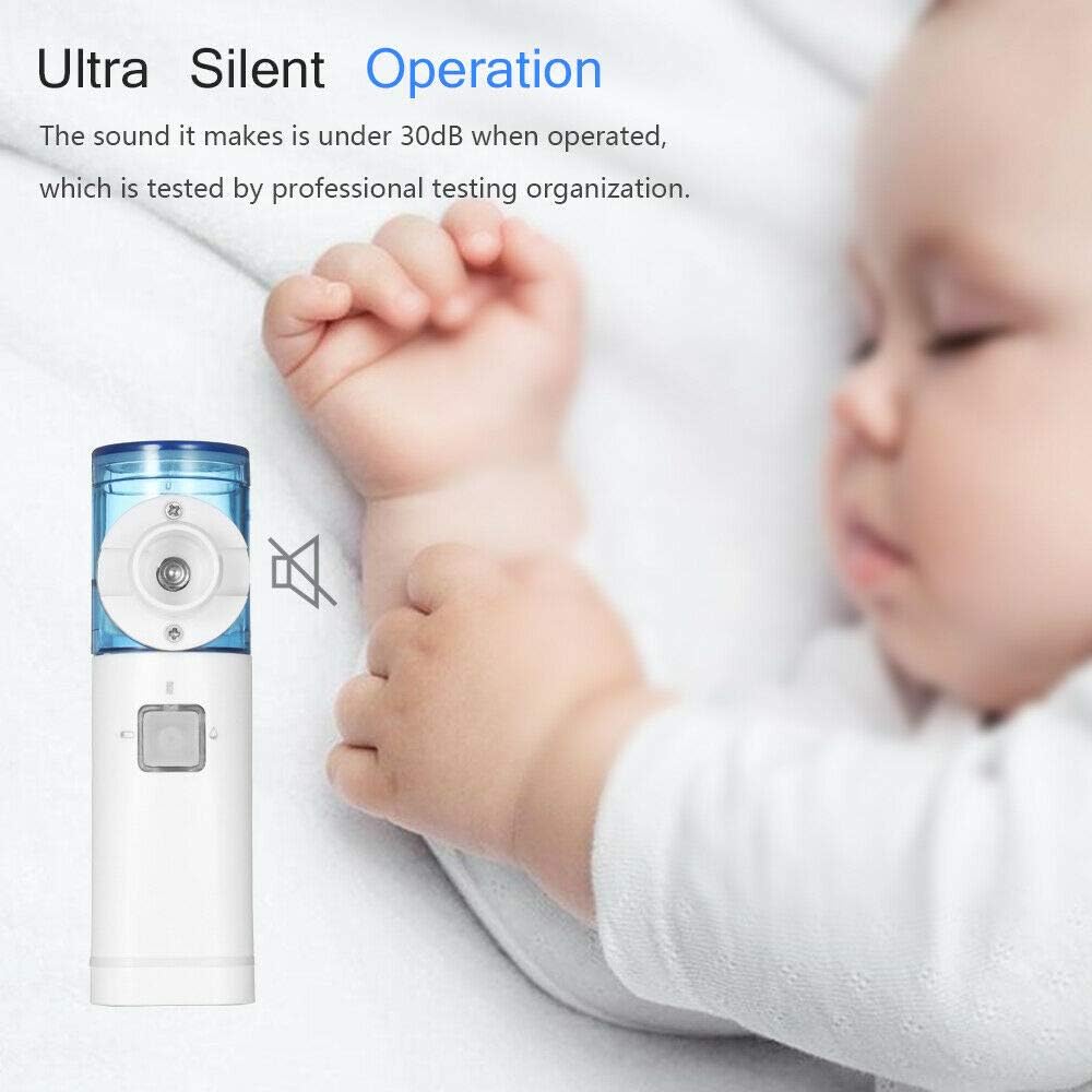 Face Mini Steamer Atomizer, Handheld Personal Steaming Vaporizer Humidifier, for Adults & Kids Home Daily Use