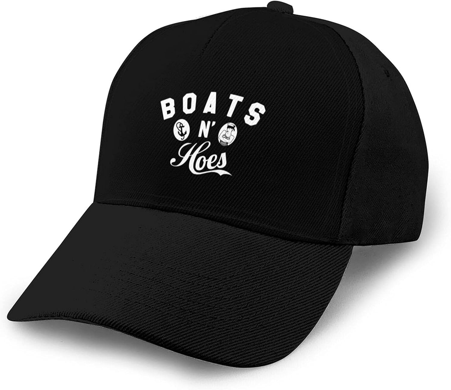 Boats n Hoes Classic Baseball Cap Men Women Golf Hats Adjustable Plain