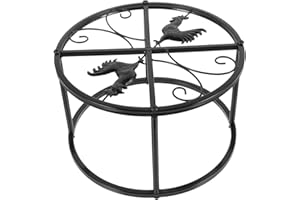 VICASKY Sturdy Metal Chicken Feeder Holder Rust-Resistant Stand for Waterer Feeder Chicken Coop Accessory for Poultry Farming