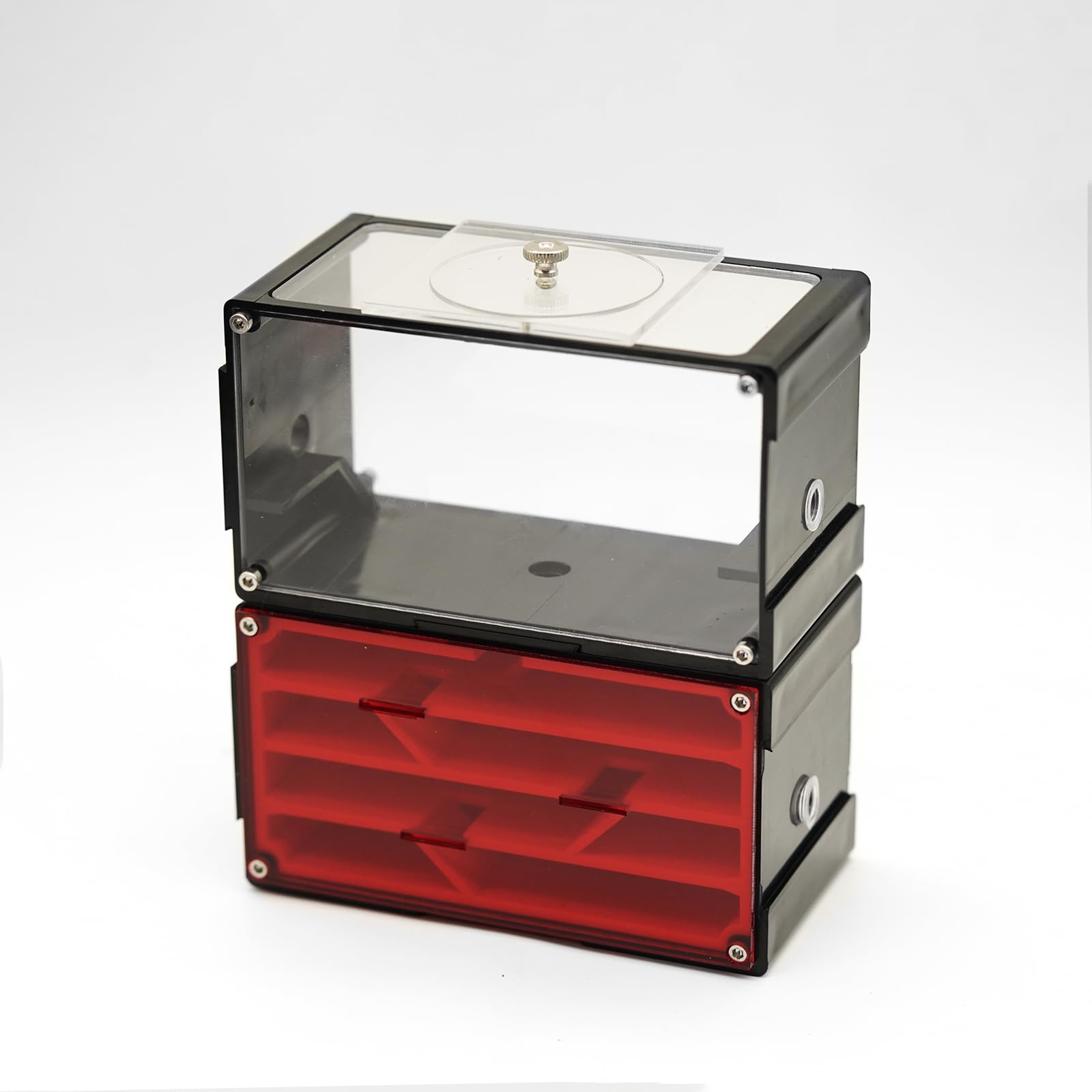 Photo 1 of AntNest Transparent Acrylic Adult Ant Farm with Live Ants, Queen, and Nest - Education & Observation for Children & Enthusiasts