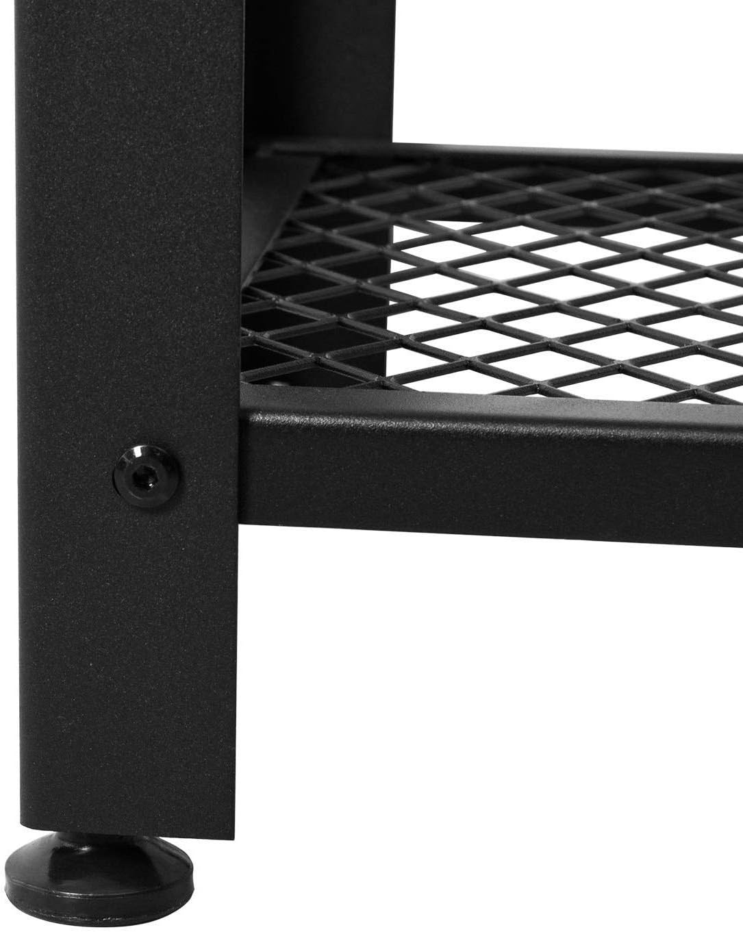 IRONCK Vintage Console Table for Entryway, Entry Table with Shelf, Sofa Side Table for Entryway Living Room, Easy Assembly Industrial Style Wood and Metal Frame: Kitchen & Dining