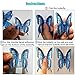 24 PCS Butterfly Wall Decals Butterflies Decor Stickers for Home Decorations Kids Room Bedroom Decor (Pink)