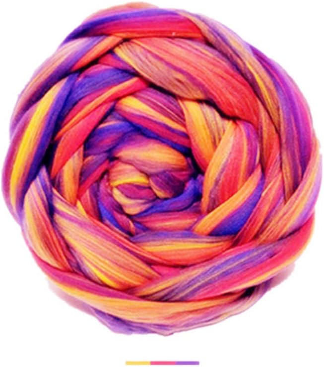 Chunky Yarn, Multicolor Wool Yarn, DIY Knitting, Bulky Yarn