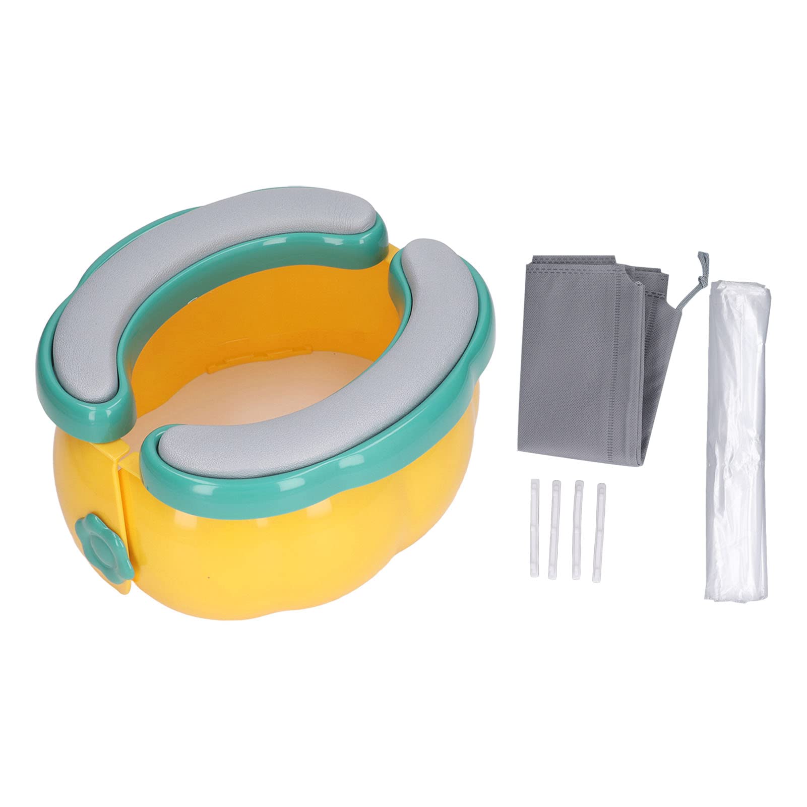 Portable Potty Seat, Toddler Travel Foldable Training Toilet for Outdoor and Indoor with Storage Travel Bag (Type 1)