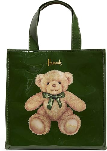 Amazon 英国 Harrods ハロッズ ジェイコブベア 正規品 トートバッグ ショッパーバッグ Jacob Bear S Harrods ハロッズ トートバッグ