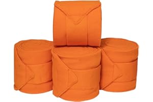 Country Pride Polo Wraps, Set of Four (4) (Orange)