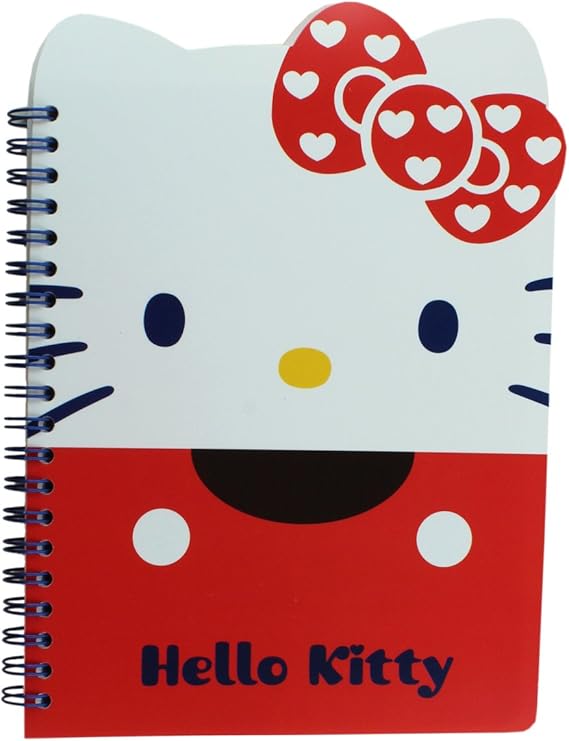 Red Hello Kitty Spiral Notebook Small Hello Kitty Notebook Toys & Games