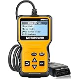 MOTOPOWER MP69033 Car OBD2 Scanner Code Reader Engine Fault Code Reader Scanner CAN Diagnostic Scan Tool for All OBD II Proto
